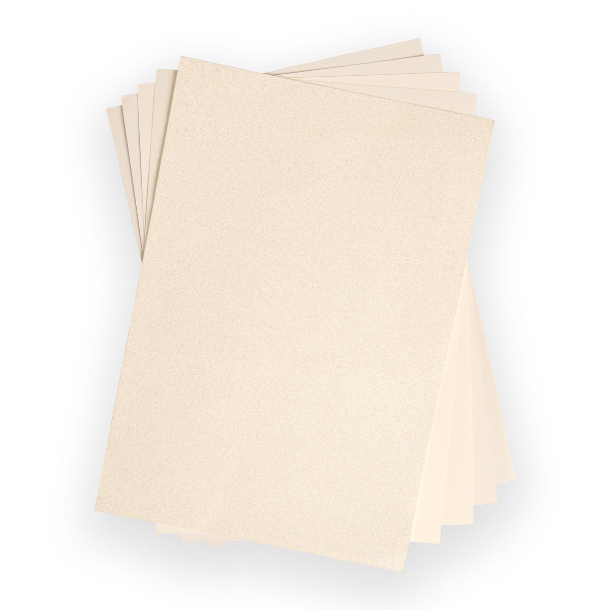 Sizzix Surfacez -The Opulent Cardstock Pack, Ivory, 50PK