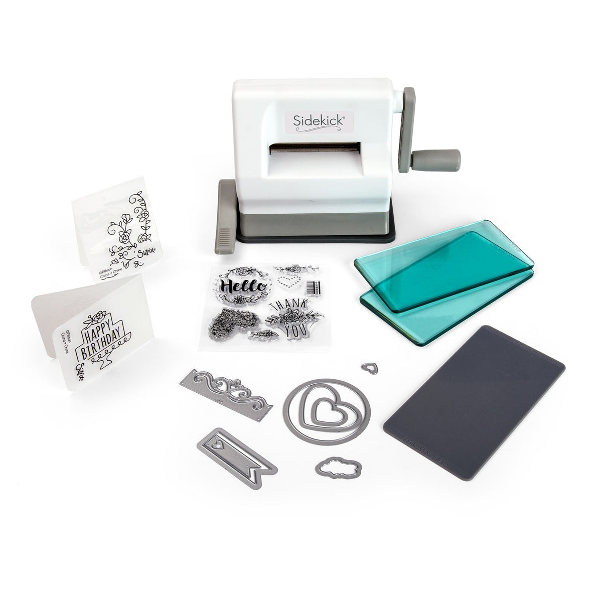 Sizzix Sidekick Starter Kit (White & Gray) – Sizzix.com