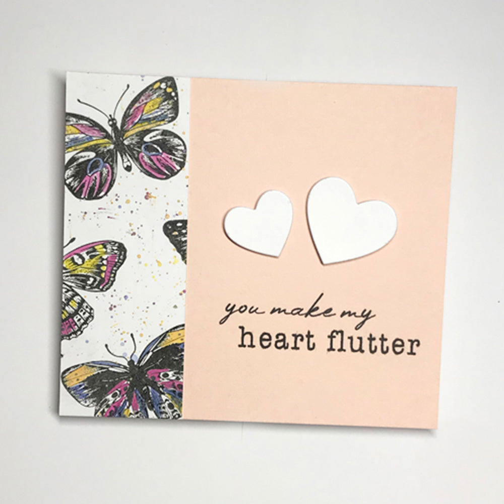 You Make My Heart Flutter Card! – Sizzix.com