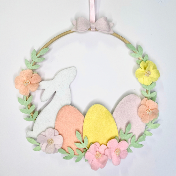 Easter Felt Wreath – Sizzix.com