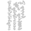 Sizzix Thinlits Die Set 6PK - Script Sentiments