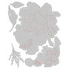 Sizzix Thinlits Die Set 5PK - Brushstroke Flowers #3 by Tim Holtz