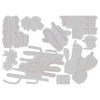 Sizzix Thinlits Die Set 9PK - Funky Cactus by Tim Holtz