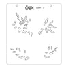 Sizzix Layered Stencils 4PK - Floral Layered Borders