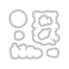 Sizzix Framelits Die Set 7PK w/3PK - Stamps Café Set