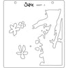 Sizzix Layered Stencils 4PK - Painted