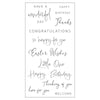 Sizzix Clear Stamps Set 13PK - Daily Sentiments by Lisa Jones