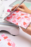 Sizzix A6 Layered Stencils 4PK - Mark Making Hearts by Kath Breen