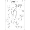 Sizzix A6 Layered Stencils 4PK - Cosmopolitan, Around the Block by Stacey Park