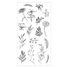 Sizzix Clear Stamps Set 17PK - Garden Botanicals by Lisa Jones