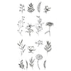 Sizzix Clear Stamps Set 17PK - Garden Botanicals by Lisa Jones