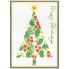 Sizzix A6 Layered Stencils 4PK Cosmopolitan Christmas, Happy Holidays by Stacey Park