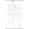 Sizzix Studio Stamps Set 17PK / 3PK Stencils - Nature by Vic Hollins