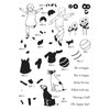 Sizzix A5 Clear Stamps 29PK w/12PK Framelits - Play Time by 49 and Market