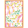 Sizzix A6 Stencil 4PK - Fragmented Floral #2 by Stacey Park