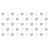 Sizzix 2-D Texture Fades Embossing Folder w/8PK Thinlits Set - Vault Side-Order Love Notes by Tim Holtz