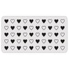 Sizzix 2-D Texture Fades Embossing Folder w/8PK Thinlits Set - Vault Side-Order Love Notes by Tim Holtz