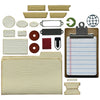 Sizzix Thinlits 24PK Die Set - Vault Noteworthy by Tim Holtz