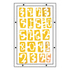 Sizzix Studio Clear Stamps Set 11PK w/3PK Stencils - Strength in Numbers by Cat Kerr