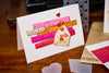 Sizzix 2-D Texture Fades Embossing Folder w/8PK Thinlits Set - Vault Side-Order Love Notes by Tim Holtz